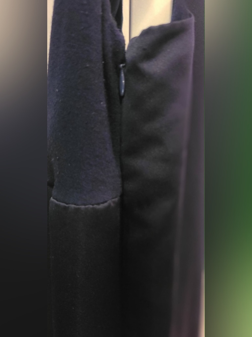 Simply Vera Vera Wang Navy and Black Midi Dress with Embellished Straps - Picture 15 of 16